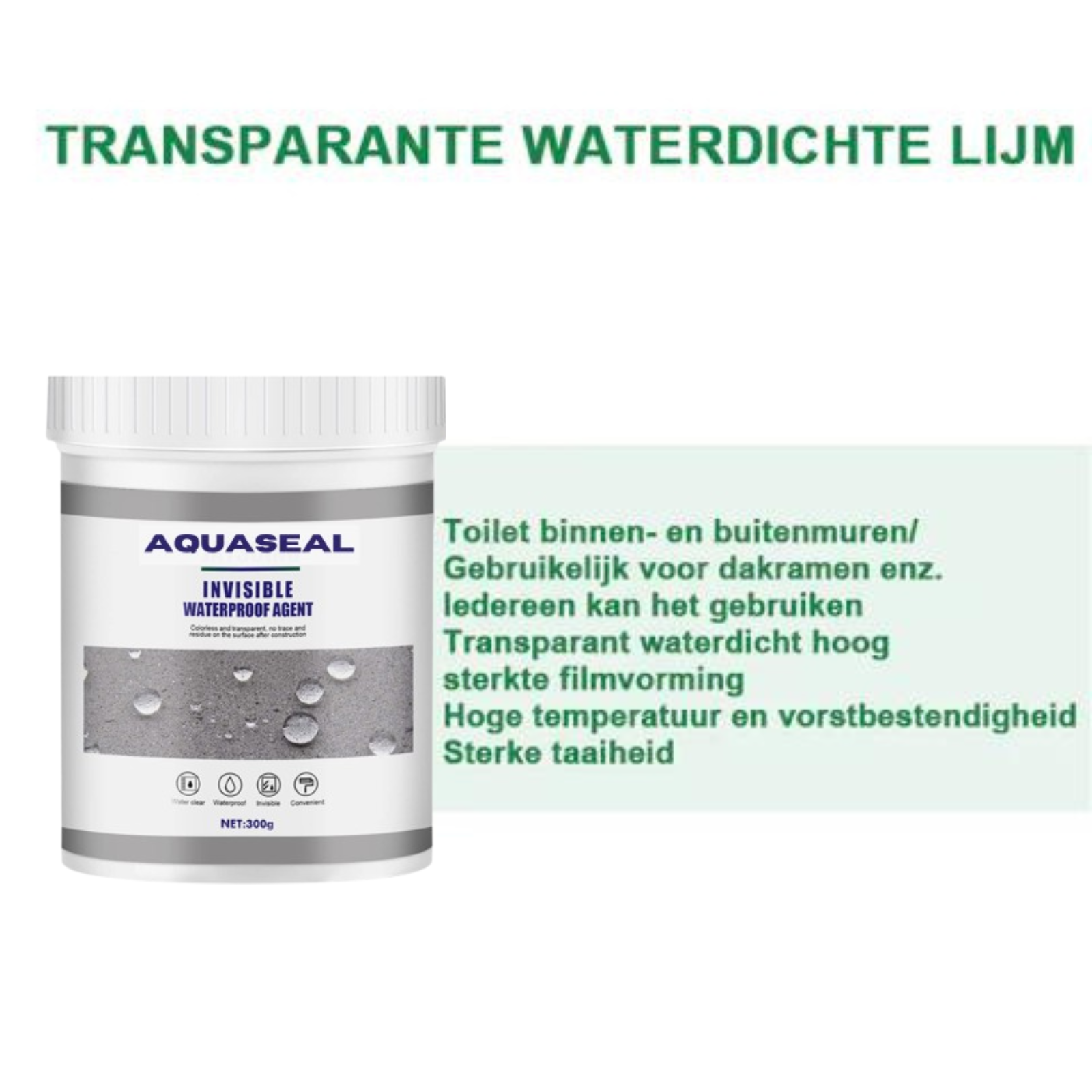 AquaSeal – De Ultieme Waterdichte Isolatiekit