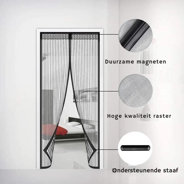 EasyBreeze™ Magnetische hordeur gordijn