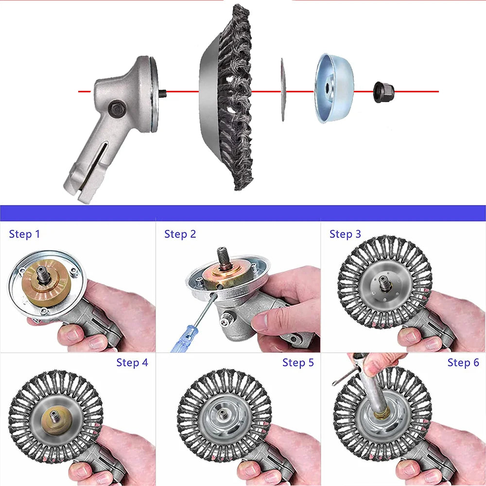 De Onverwoestbare TurboSteel Trimmer™